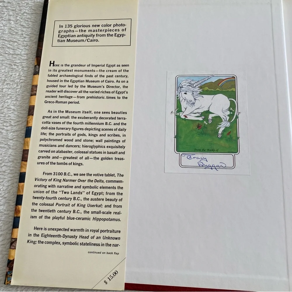 Egyptian Museum Cairo hardcover 1977 museums of the world - Picture 9 of 11